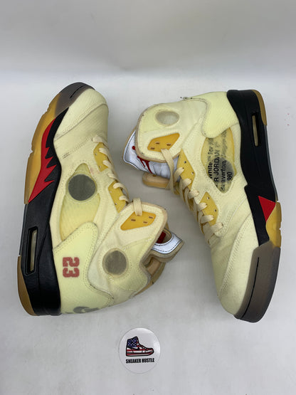 Jordan 5 Retro Off-White Sail