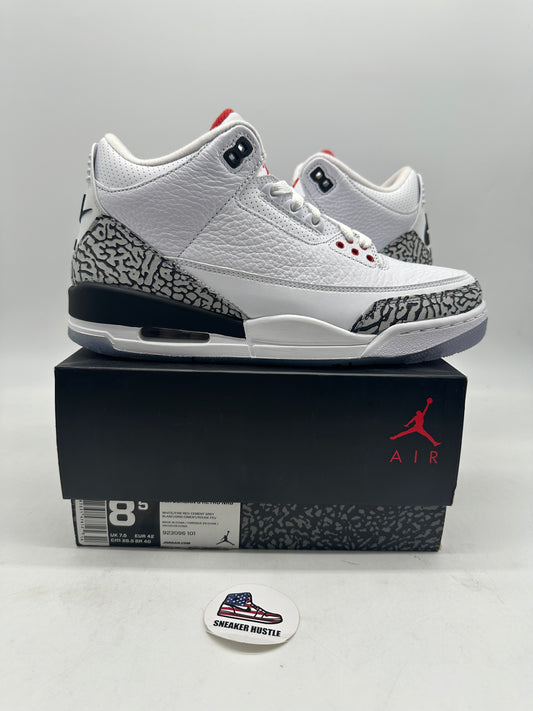 Jordan 3 Retro Free Throw Line White Cement