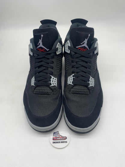 Jordan 4 Retro SE Black Canvas