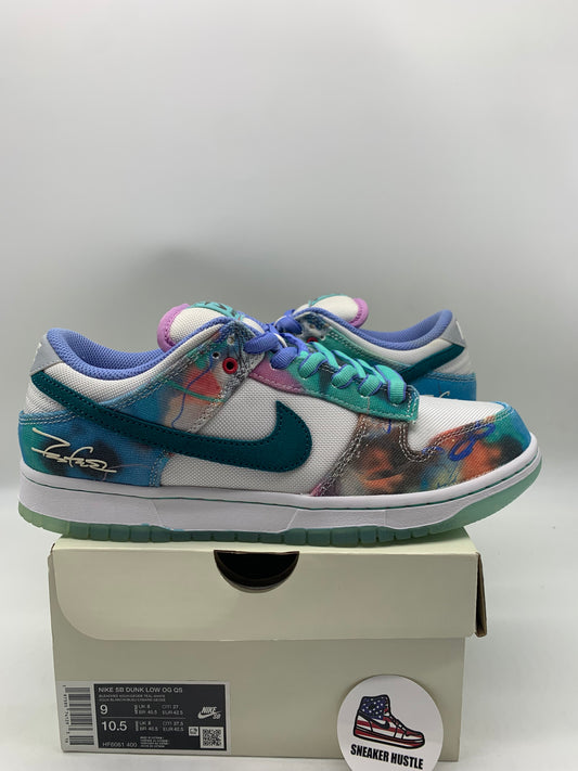 Nike SB Dunk Low Futura Laboratories Bleached Aqua