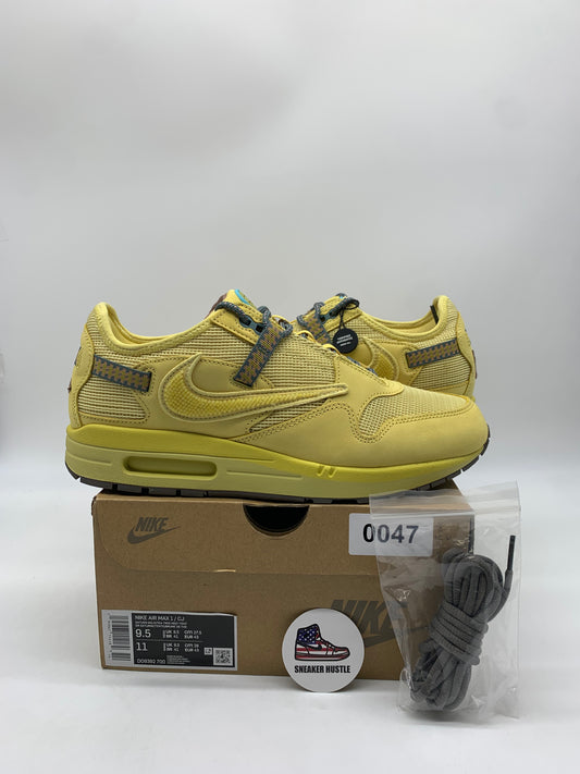 Nike Air Max 1 Travis Scott Cactus Jack Saturn Gold