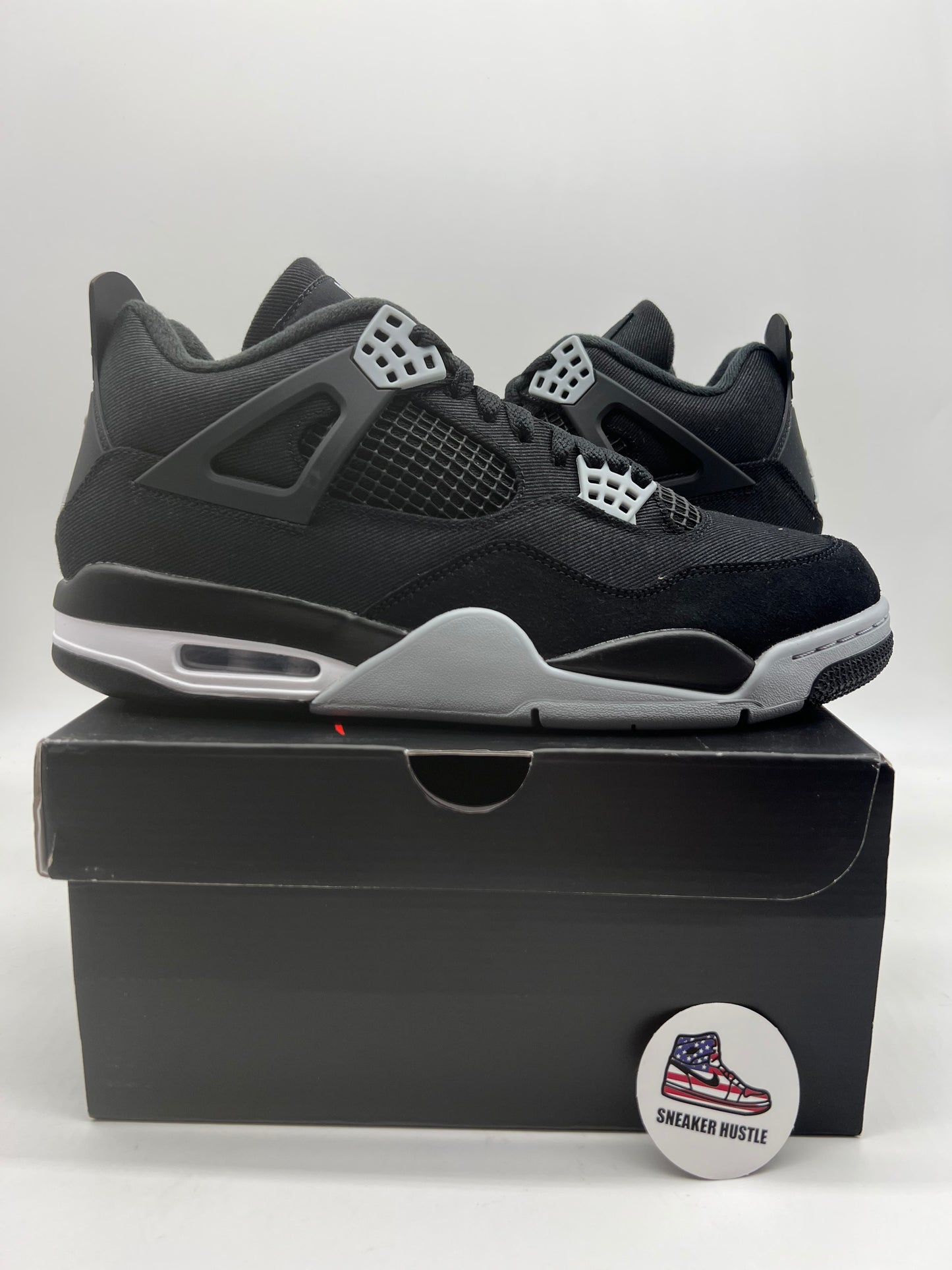 Jordan 4 Retro SE Black Canvas