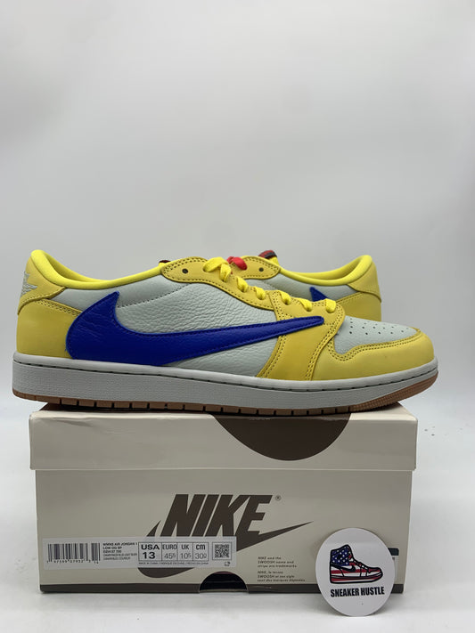 Jordan 1 Retro Low OG SP Travis Scott Canary (Women's)