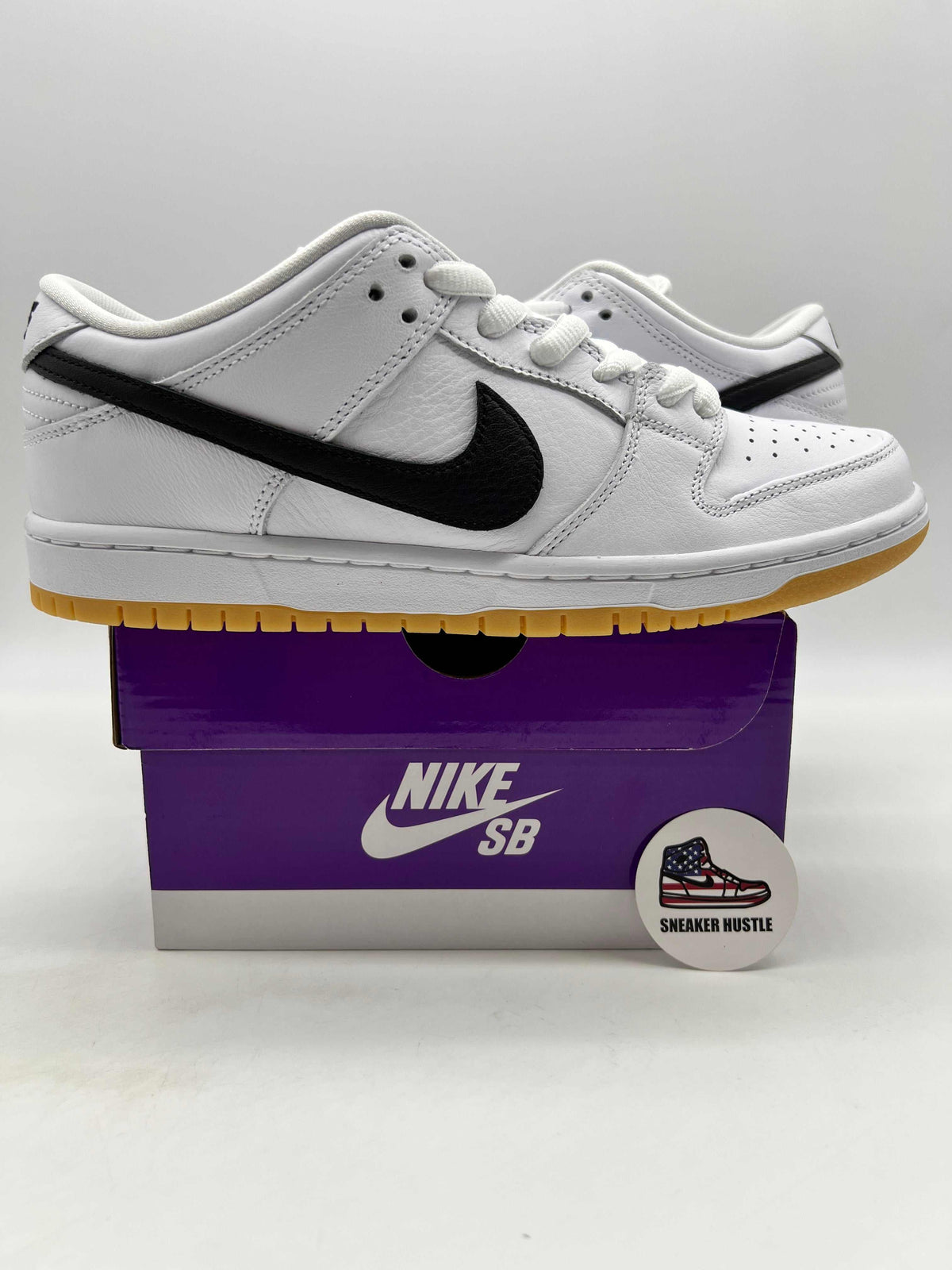 Nike SB Dunk Low Pro White Gum – Sneaker Hustle USA
