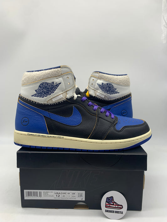 Jordan 1 Retro High OG SP Fragment x Union LA Sport Royal