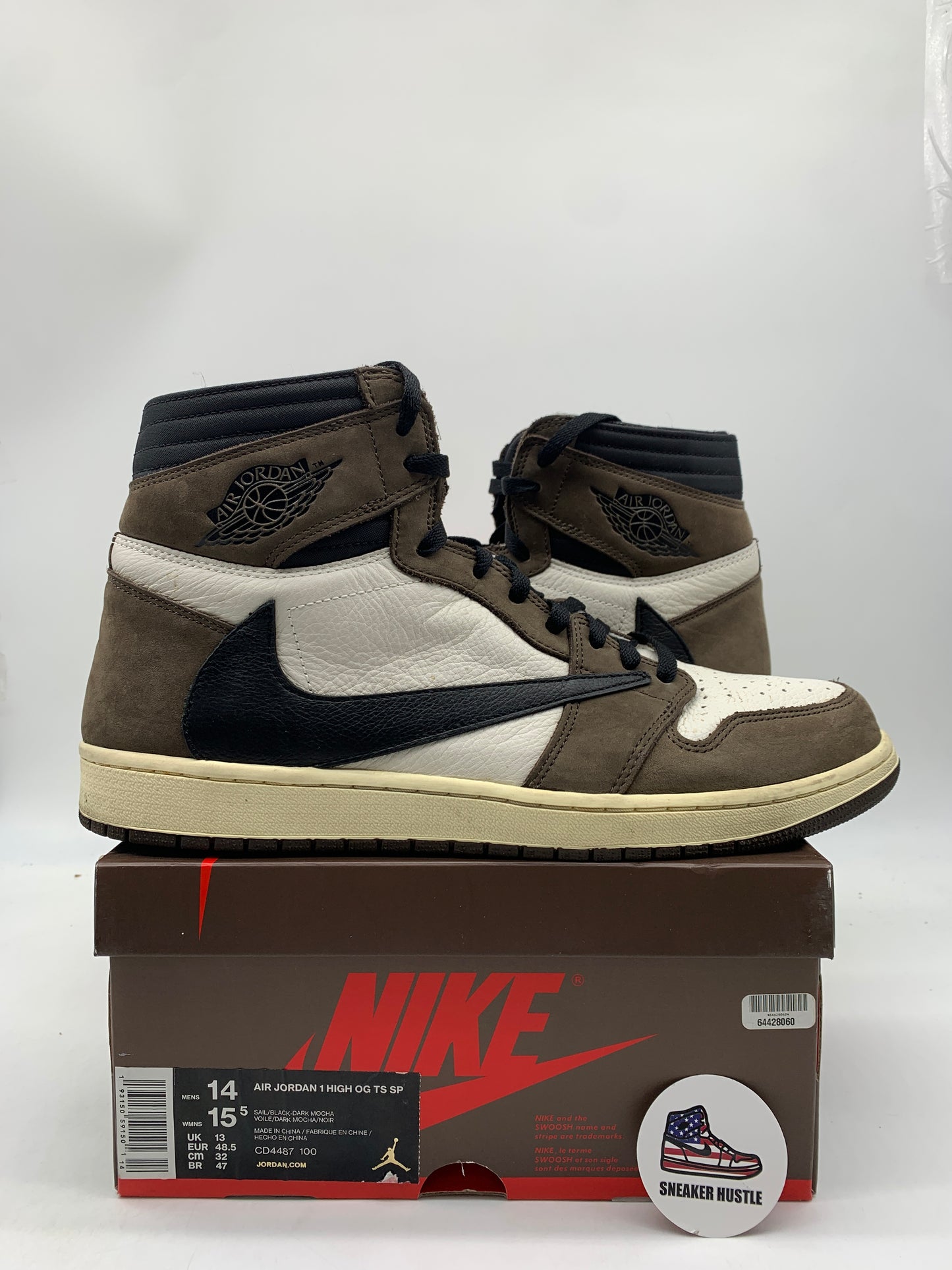 Jordan 1 Retro High OG SP Travis Scott Mocha