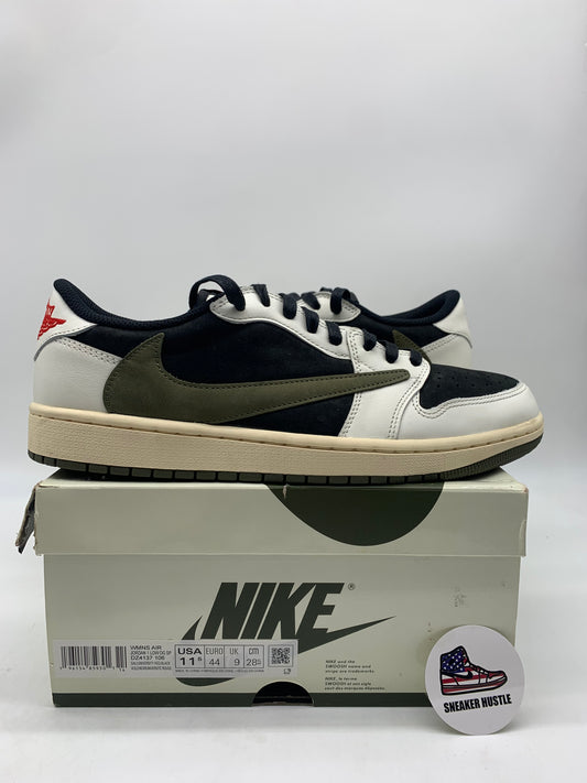 Jordan 1 Retro Low OG SP Travis Scott Olive (Women's)