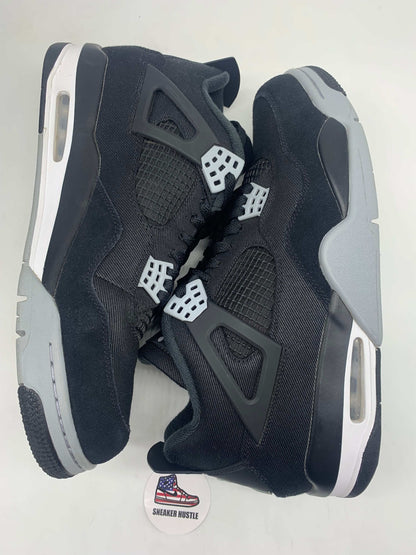 Jordan 4 Retro SE Black Canvas