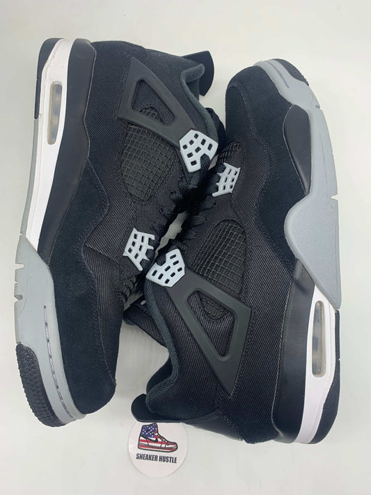 Jordan 4 Retro SE Black Canvas