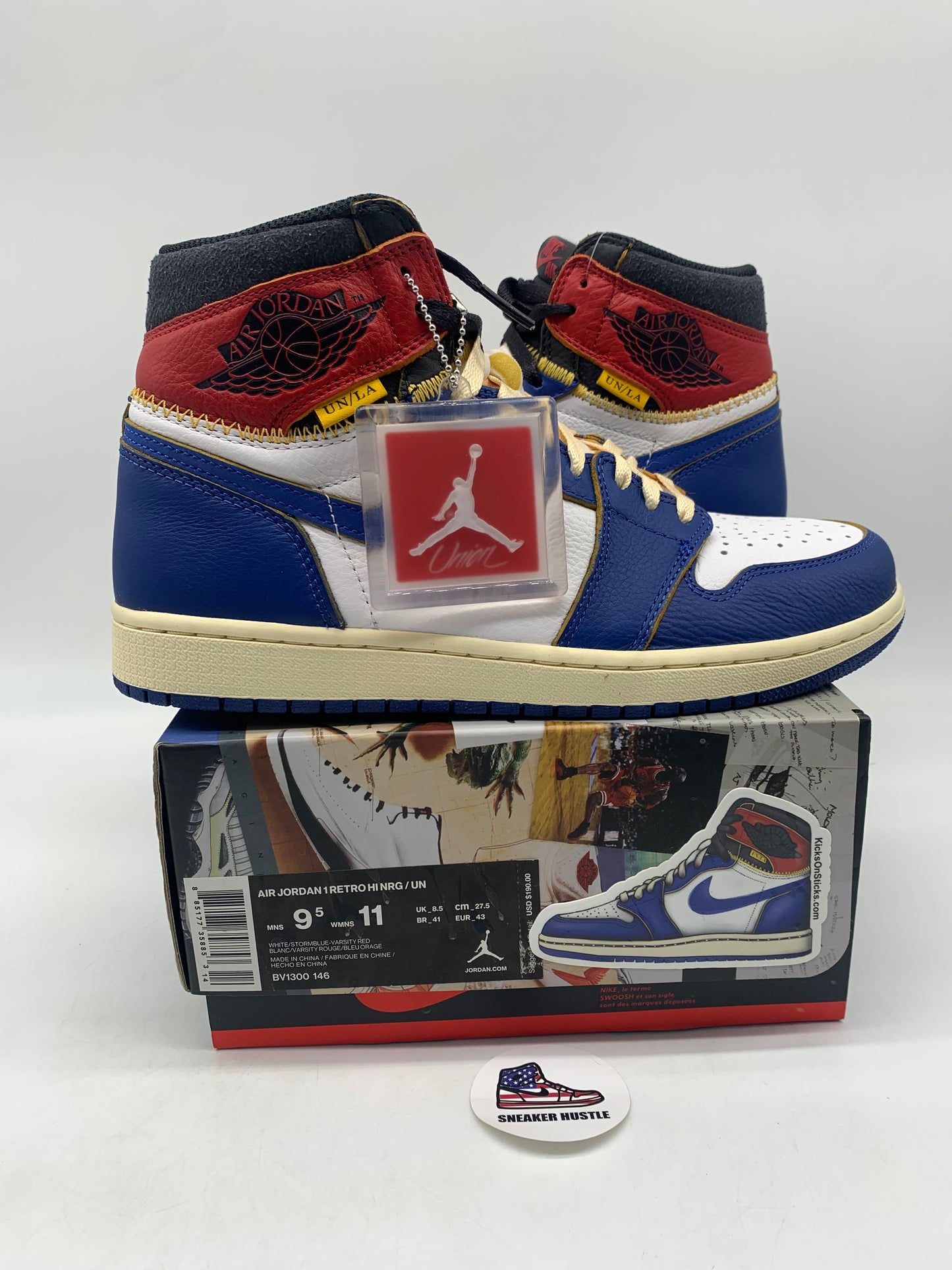 Jordan 1 Retro High Union Los Angeles Storm Blue