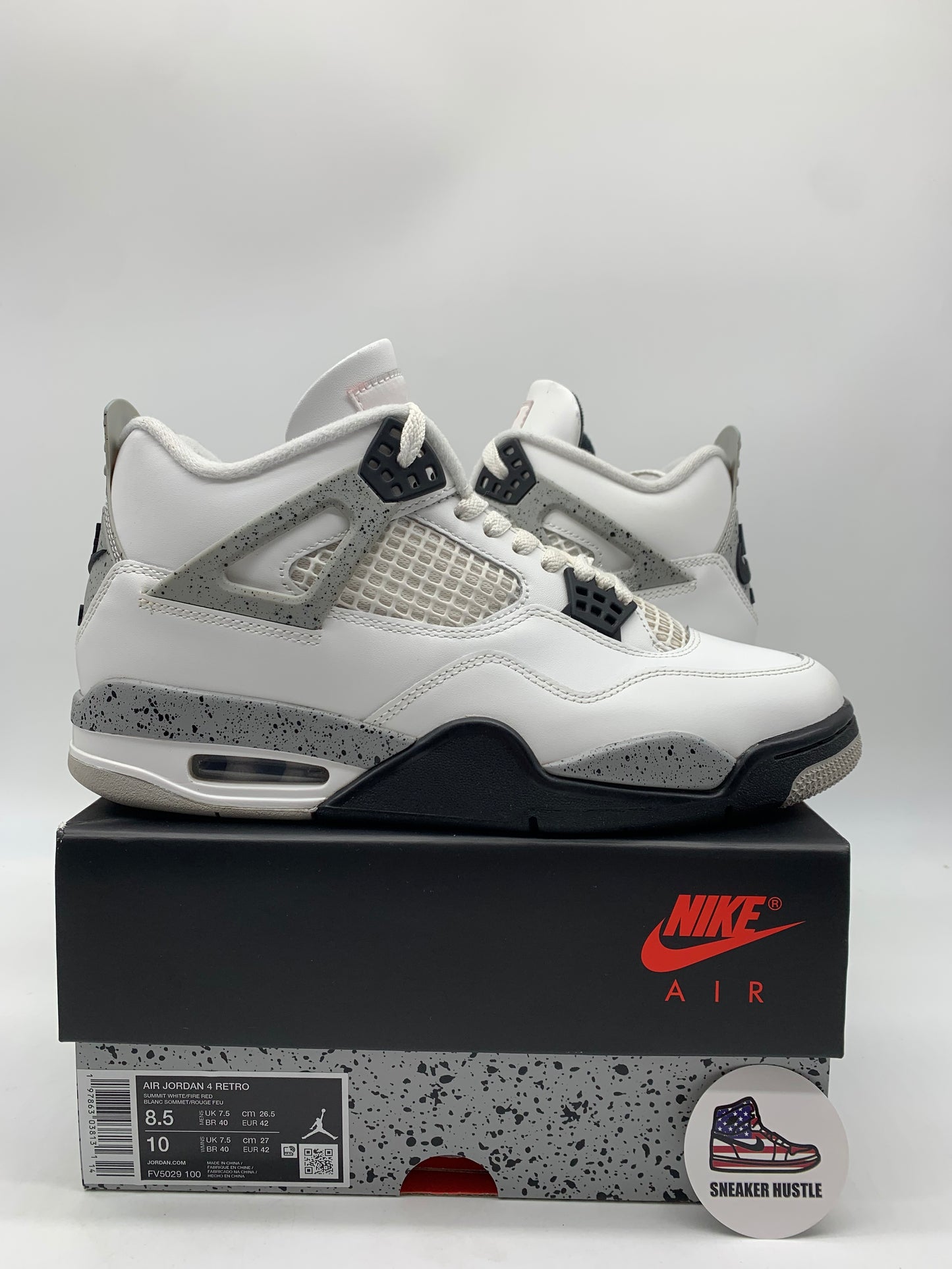 Jordan 4 Retro White Cement (2025)