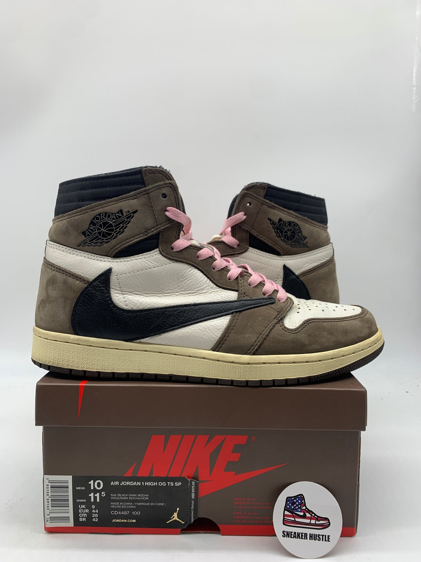 Jordan 1 Retro High OG SP Travis Scott Mocha