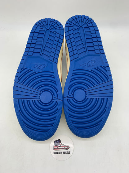 Jordan 1 Retro Low OG SP Fragment x Travis Scott Sail Military Blue