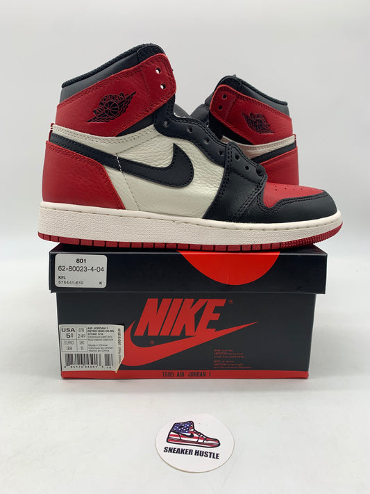 Jordan 1 Retro High Bred Toe (GS)