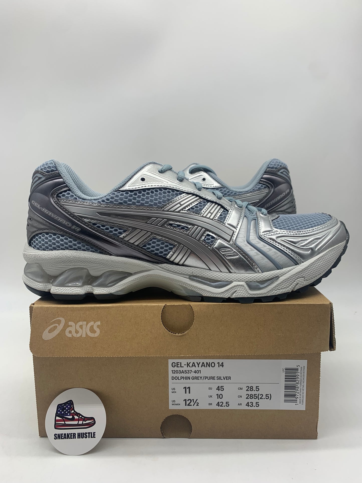 ASICS Gel-Kayano 14 Dolphin Grey Pure Silver