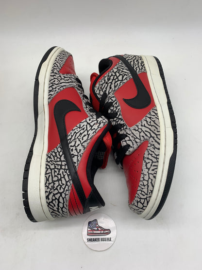 Nike SB Dunk Low Supreme Red Cement (2012)