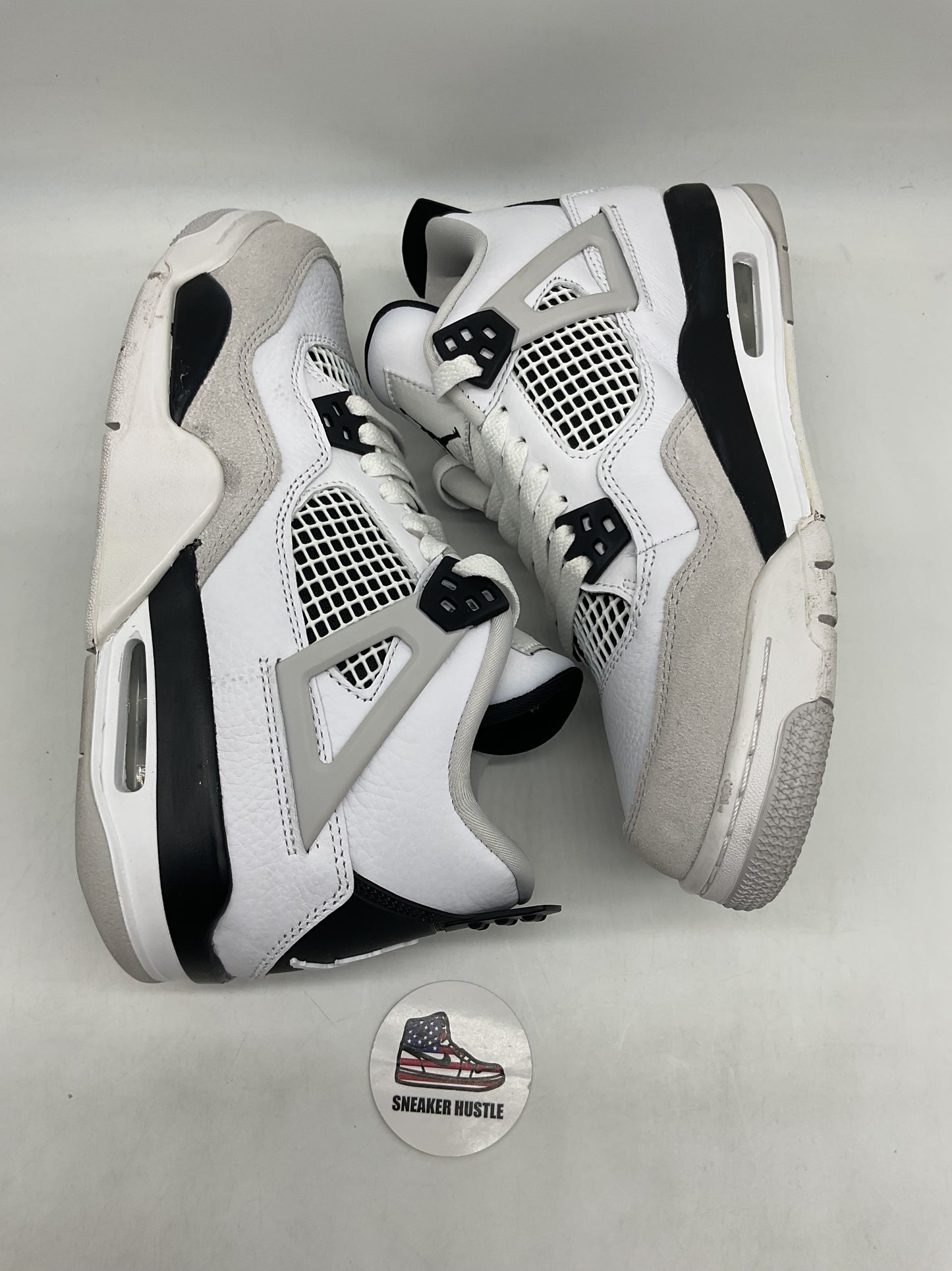 Jordan 4 Retro Military Black (GS)