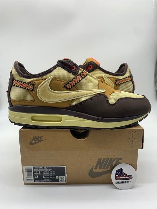 Nike Air Max 1 Travis Scott Cactus Jack Baroque Brown