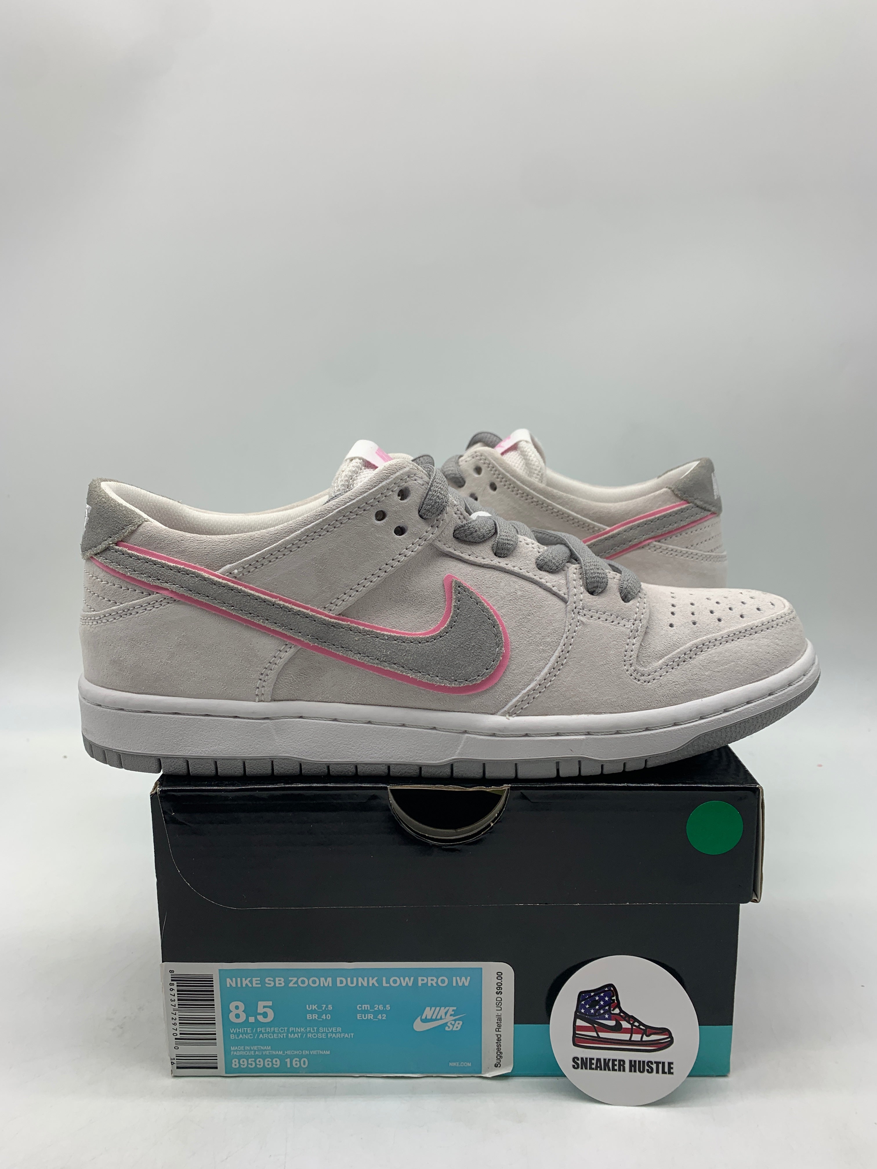 激レア！新品！NIKE DUNK LOW SB IW Flat Silver Nike SB Dunk Low Ishod Wair Flat Silver – Sneaker Hustle USA