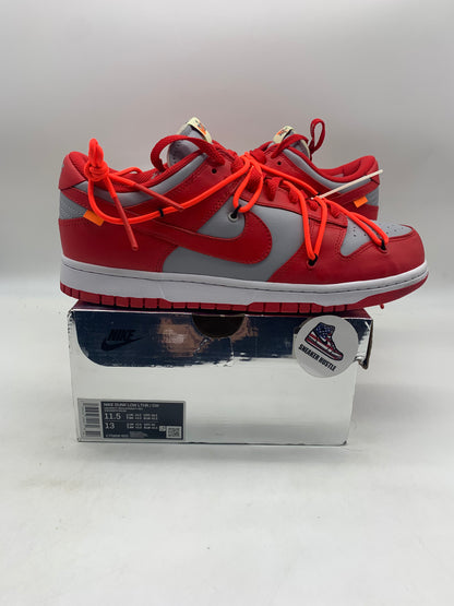 Nike Dunk Low Off-White University Red