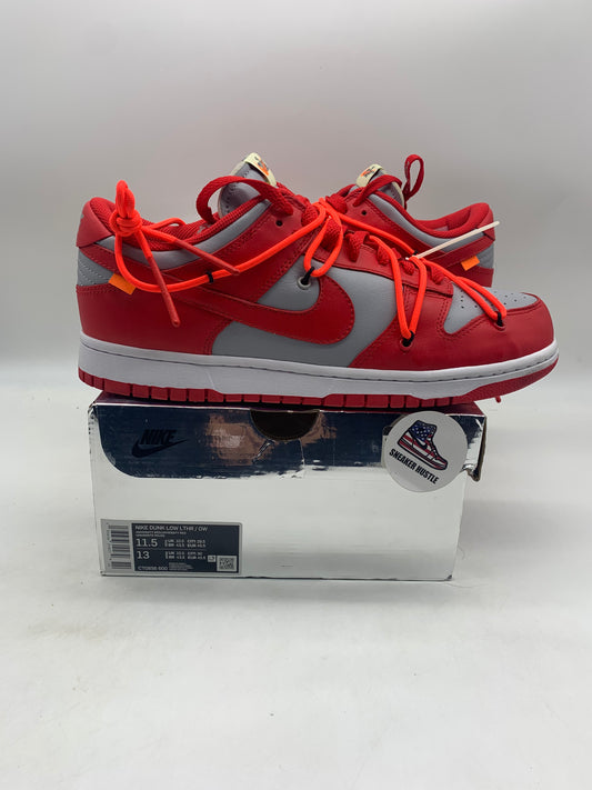Nike Dunk Low Off-White University Red