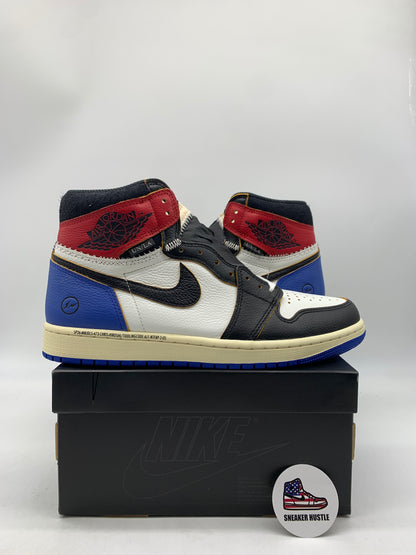 Jordan 1 Retro High OG SP Fragment x Union LA Varsity Red Sport Royal