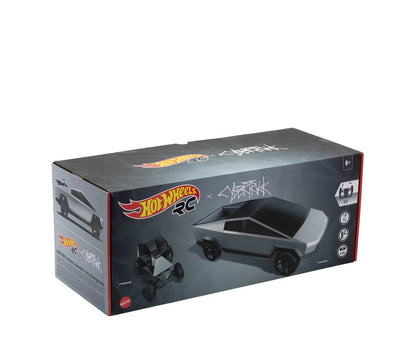 Hot Wheels x Tesla Cybertruck 1:10 Scale RC Car (2021 Version w/ Cyberquad)