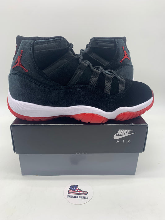Jordan 11 Retro Bred Velvet (Women's)