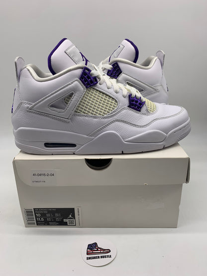 Jordan 4 Retro Metallic Purple