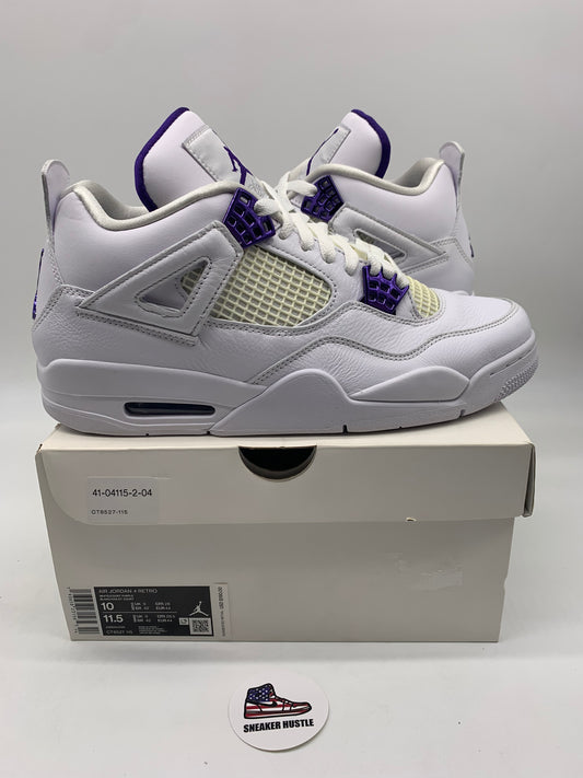 Jordan 4 Retro Metallic Purple