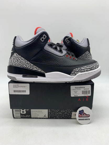 Jordan 3 Retro Black Cement (2018)