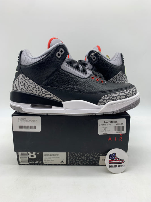 Jordan 3 Retro Black Cement (2018)