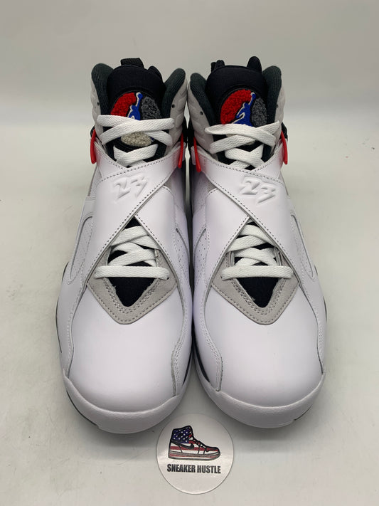 Jordan 8 Retro White True Red (2025)