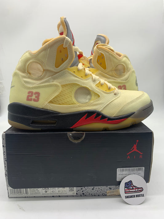Jordan 5 Retro Off-White Sail