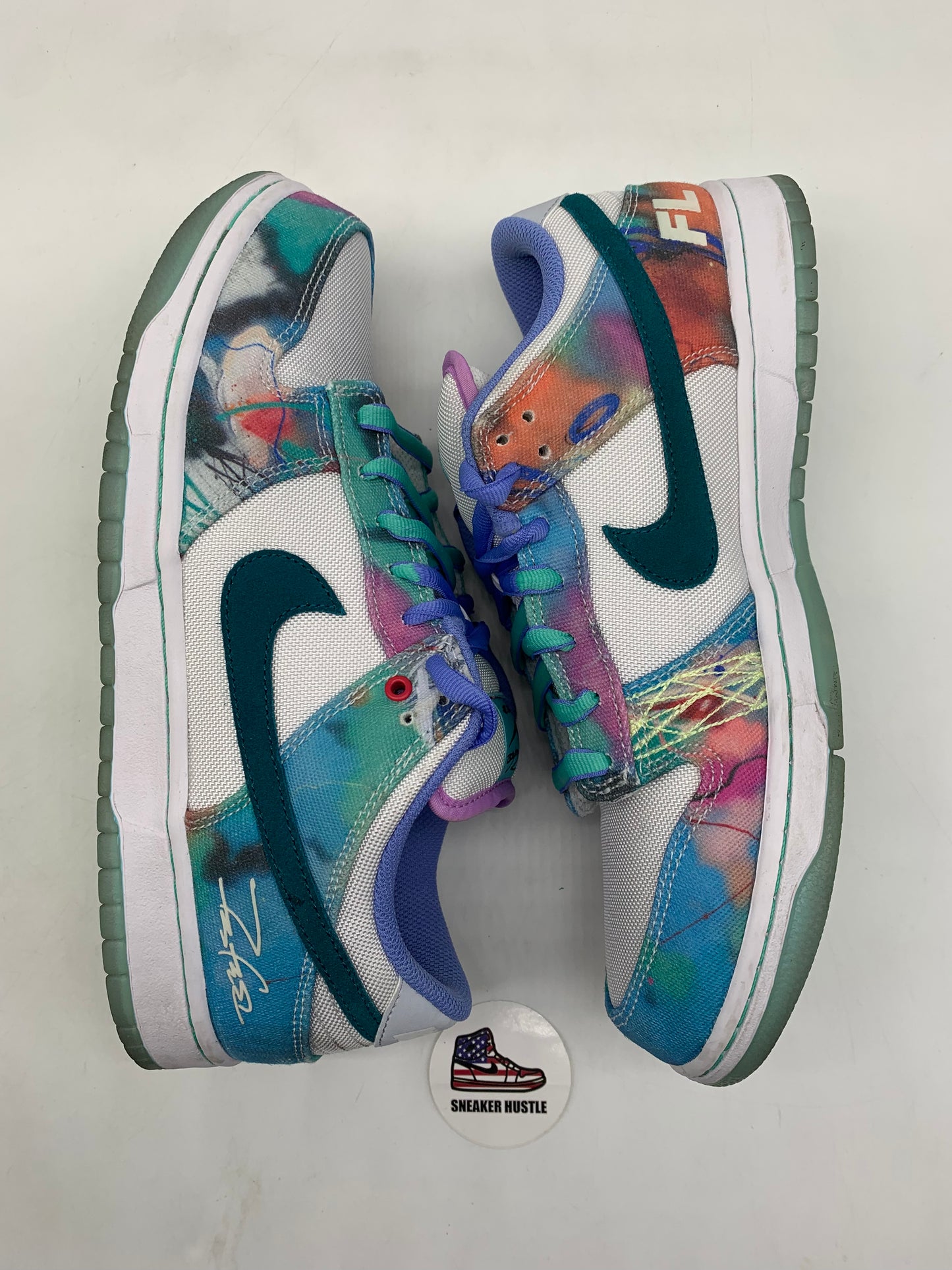 Nike SB Dunk Low Futura Laboratories Bleached Aqua