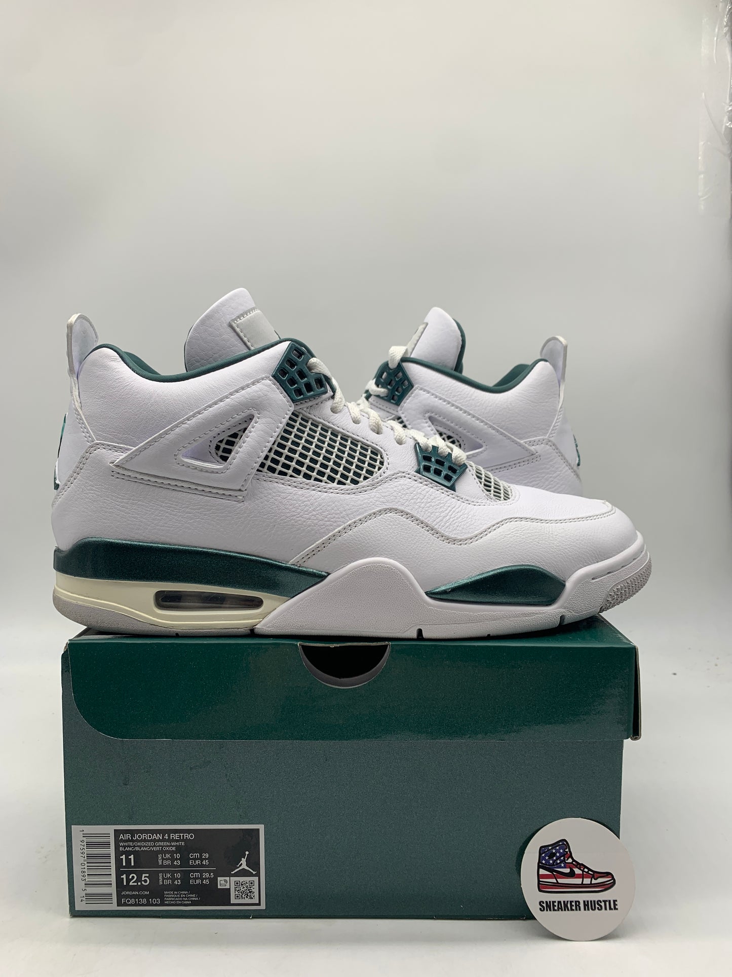 Jordan 4 Retro Oxidized Green