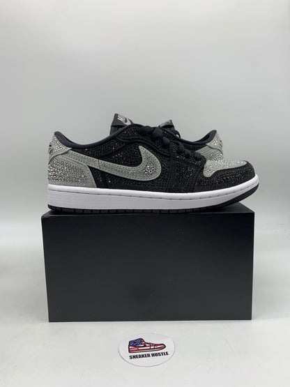 Jordan 1 Retro Low OG Swarovski Stealth (Women's)