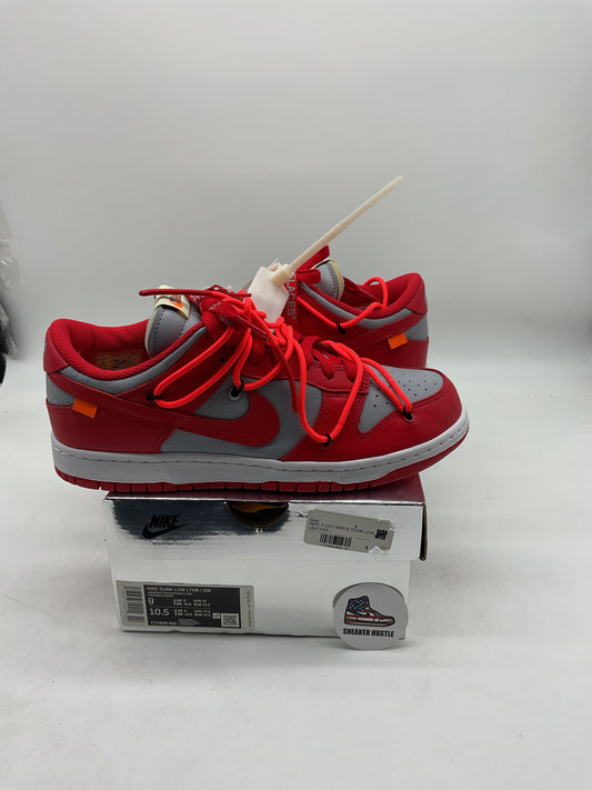 Nike Dunk Low Off-White University Red