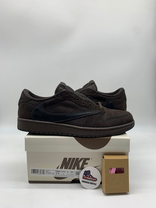 Jordan 1 Retro Low OG SP Travis Scott Velvet Brown