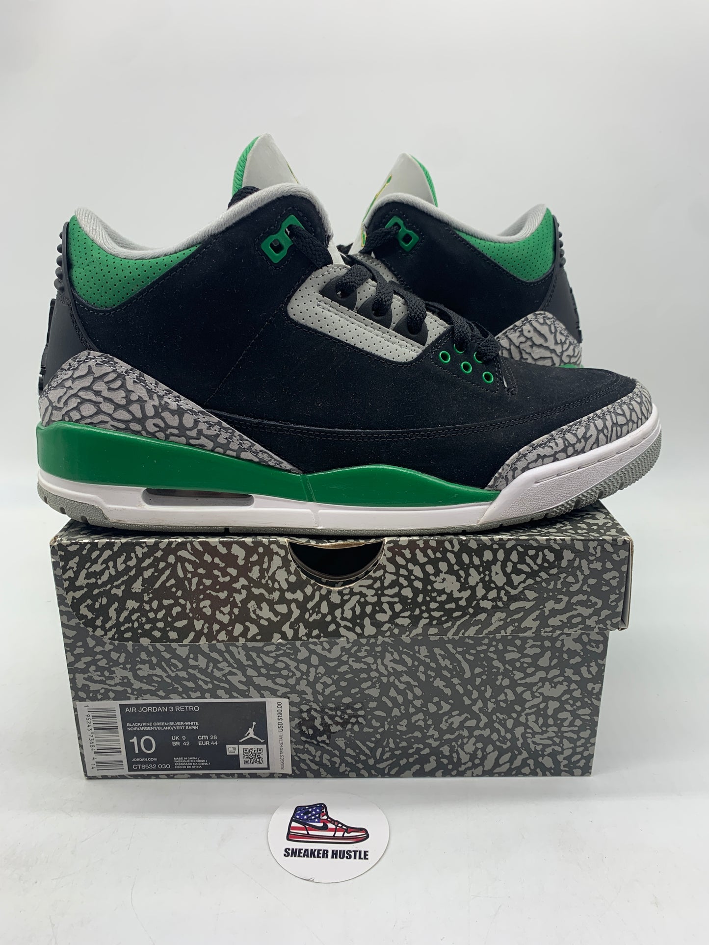 Jordan 3 Retro Pine Green