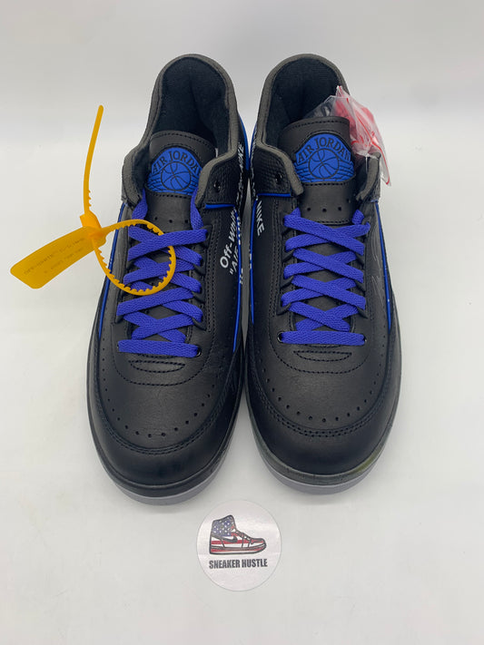 Jordan 2 Retro Low SP Off-White Black Blue