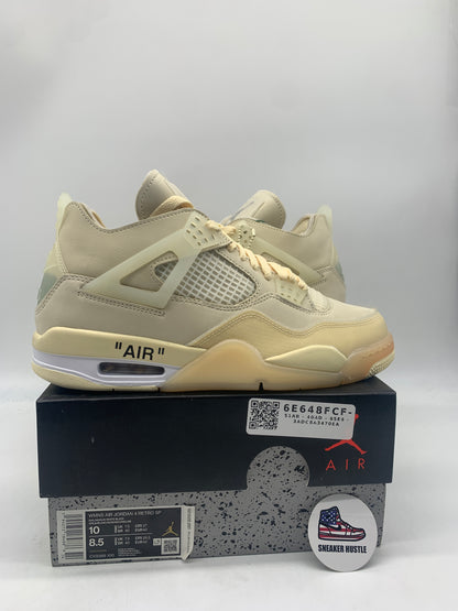 Jordan 4 Retro Off-White Sail (Women's)