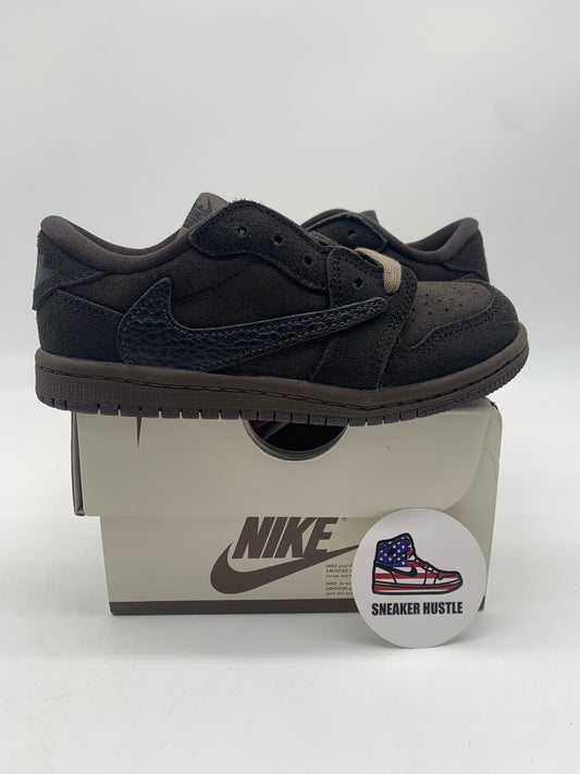 Jordan 1 Retro Low OG SP Travis Scott Velvet Brown (TD)