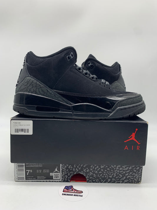 Jordan 3 Retro Black Cat (2025)